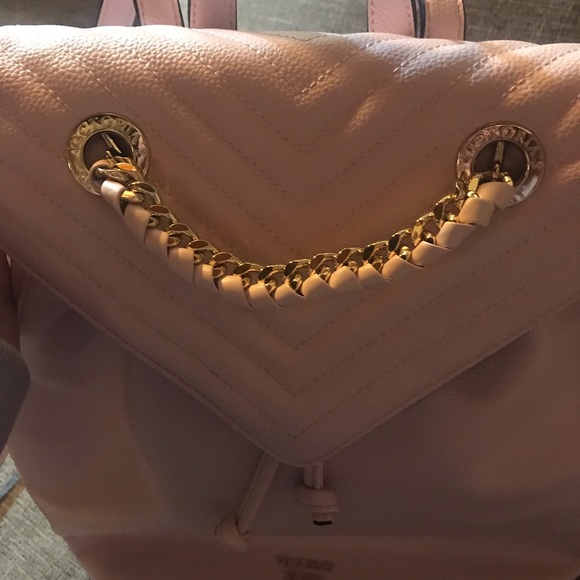 Pale pink Victoria’s Secret backpack - Picture 3 of 8